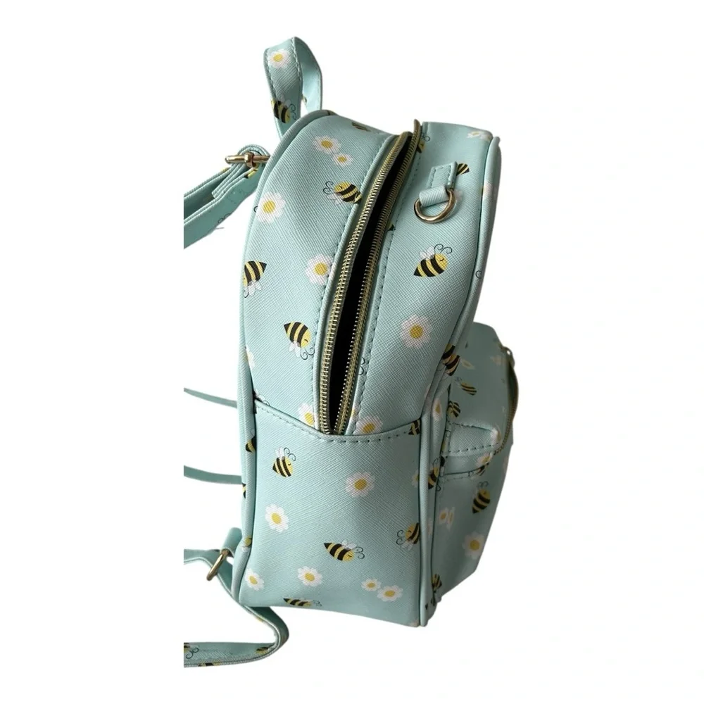 Under One Sky Blue Bee and Daisy Backpack